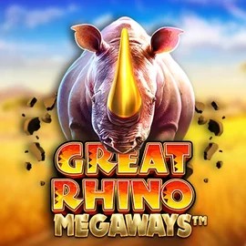 Great Rhino Megaways slot visual from Pragmatic Play available on mega-waysdemo.com